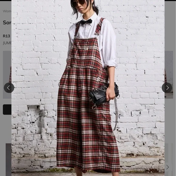 R13 jumbo dungarees overalls - Picture 5 of 9